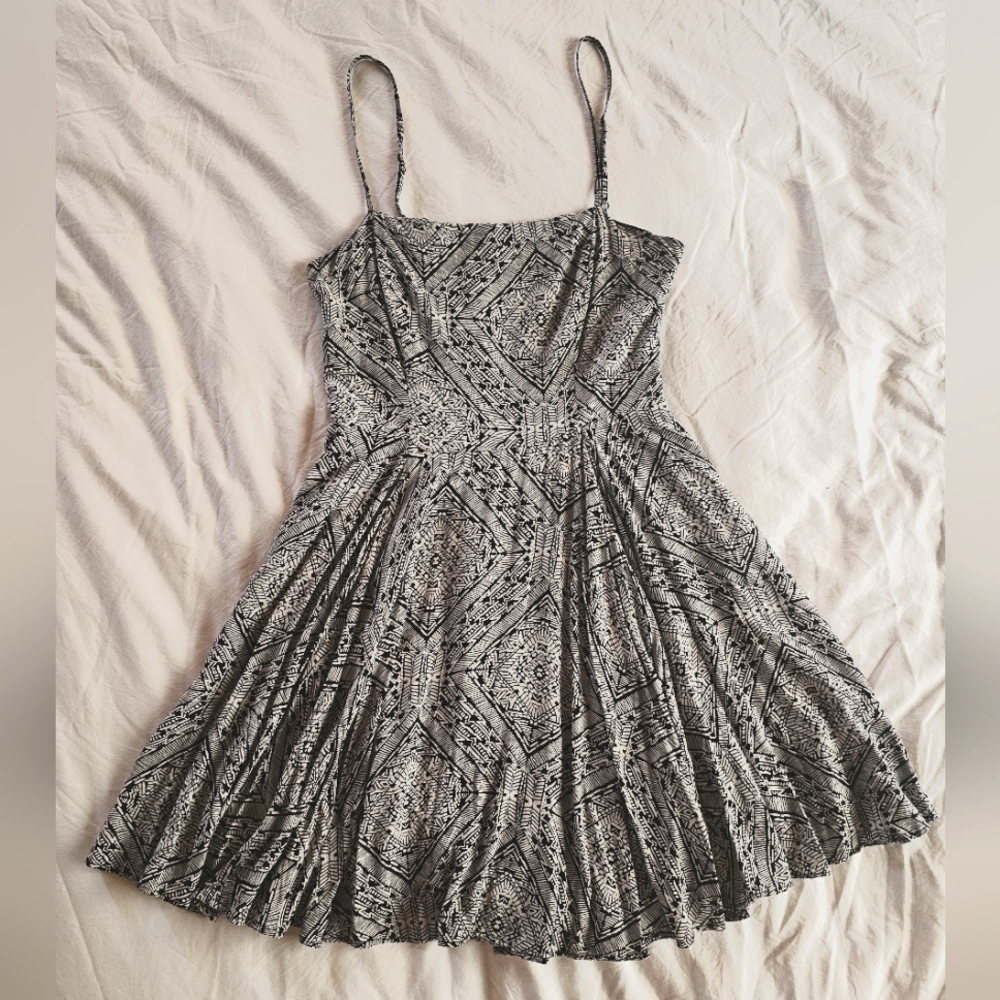 Black & White Mini Dress